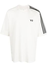 Y-3 x adidas logo-print T-shirt - Bianco