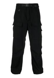 Y-3 cropped cargo trousers - Nero