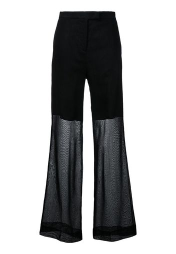 elegant wide trousers