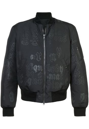 KTC collaboration printed bomber jacket