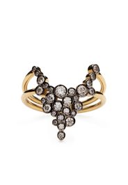 Yannis Sergakis 18kt yellow gold Maxi Pétale diamond ring - Oro