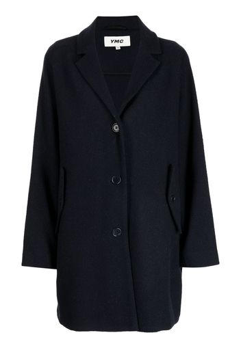 YMC Cappotto Eno con bottoni - Blu