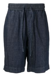 YMC Shorts denim con coulisse - Blu