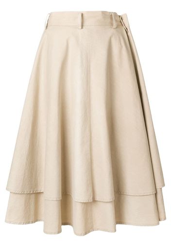 double-layered full skirt