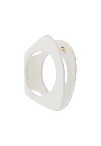 2000s folded cut-off bangle