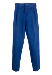 Yohji Yamamoto Pre-Owned Pantaloni sartoriali dritti anni '90 - Blu