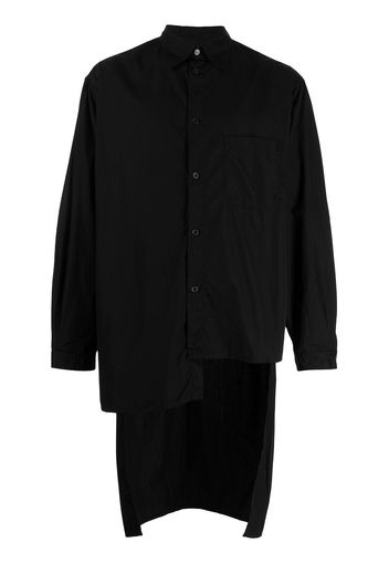 Yohji Yamamoto Camicia asimmetrica - Nero