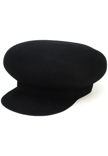 Yohji Yamamoto Baker Boy wool cap - Nero