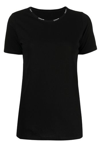 Yohji Yamamoto T-shirt a maniche corte - Nero