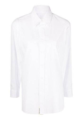 Yohji Yamamoto removable sleeve shirt - Bianco