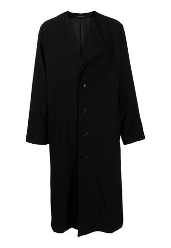 Yohji Yamamoto Cappotto monopetto - Nero