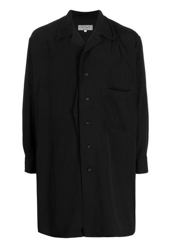 Yohji Yamamoto Camicia con taschino - Nero