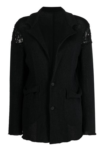 Yohji Yamamoto Cardigan lungo - Nero