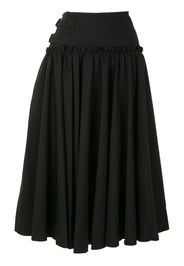 side-buckle skater skirt