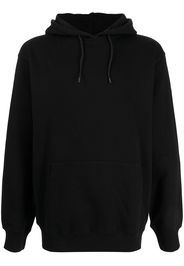 Yohji Yamamoto 'No Future' logo-print hoodie - Nero