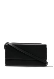 Yohji Yamamoto Borsa a tracolla asimmetrica - Nero