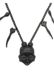 Yohji Yamamoto Bodhisativa pendant necklace - Nero