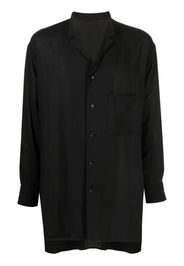 Yohji Yamamoto Giacca-camicia - Nero