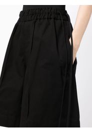 Yohji Yamamoto Bermuda con coulisse - Nero