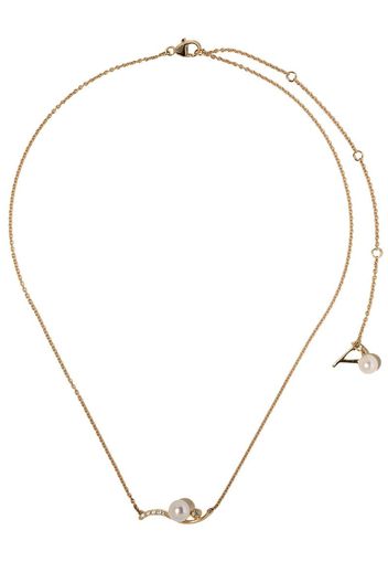 Collana Trend in oro 18kt, perle e diamanti