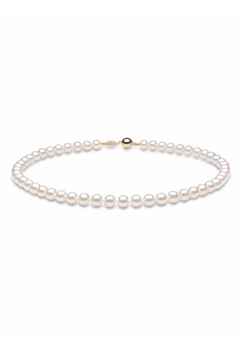 Yoko London 18kt yellow gold Classic 8mm Freshwater pearl necklace - Oro