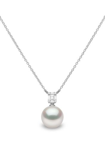 Yoko London 18kt white gold Starlight pearl and diamond necklace - Argento