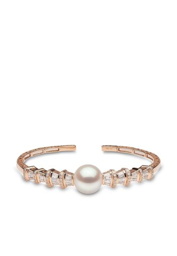 Yoko London Bracciale Starlight in oro rosa 18kt con perla dei Mari del Sud e diamanti