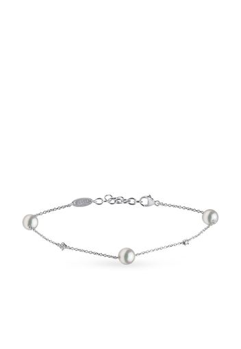 Yoko London 18kt white gold Classic Akoya pearl bracelet - Argento