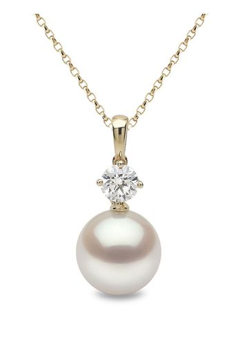 Yoko London 18kt yellow gold Classic pearl necklace - Oro