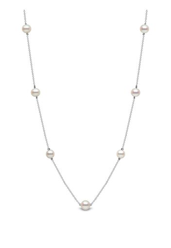 Yoko London 18kt white gold Classic pearl necklace - Argento