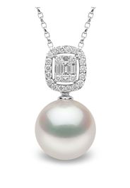 Yoko London 18kt white gold Starlight pearl and diamond necklace - Argento