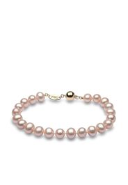 Yoko London 18kt yellow gold Classic 7mm pink freshwater pearl bracelet - Oro