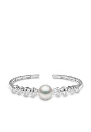 Yoko London Bracciale Starlight in oro bianco 18kt con perla dei Mari del Sud e diamanti - Argento