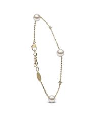 Yoko London 18kt yellow gold Classic Akoya pearl bracelet - Oro