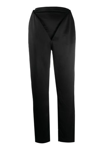 v-front trousers