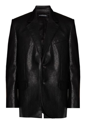 Y/Project Contraband single-breasted jacket - Nero