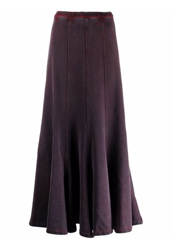 Y/Project flared maxi skirt - Viola