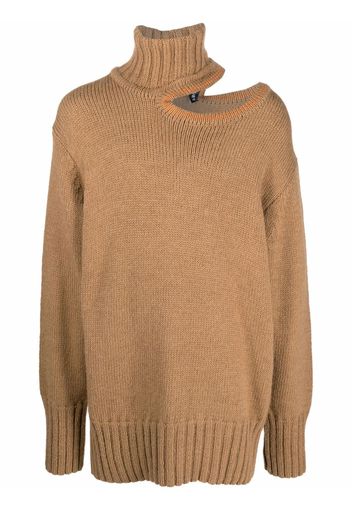 Y/Project cutout roll neck jumper - Toni neutri