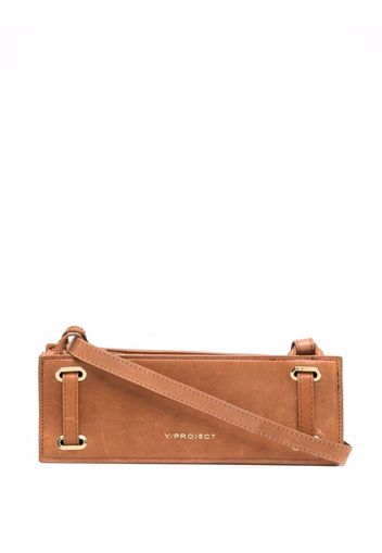 Y/Project mini Accordion Baguette bag - Marrone