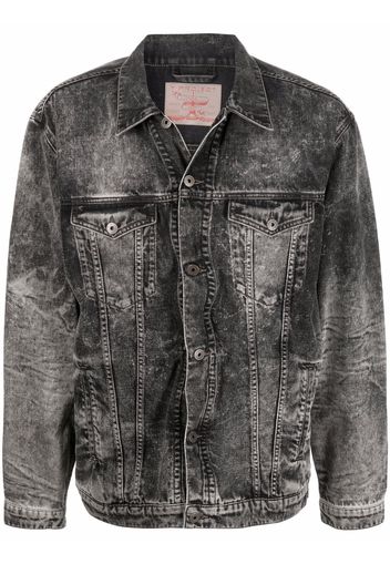 Y/Project acid washed denim jacket - Nero