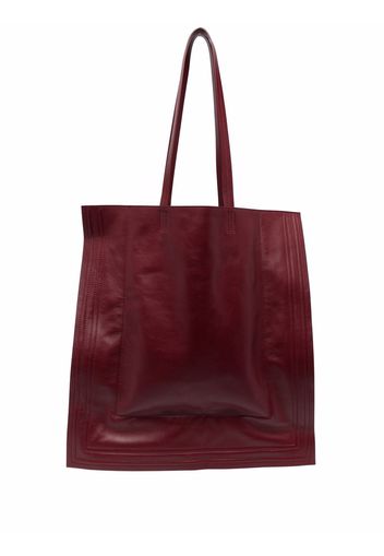 Y/Project Wire oversized tote bag - Rosso