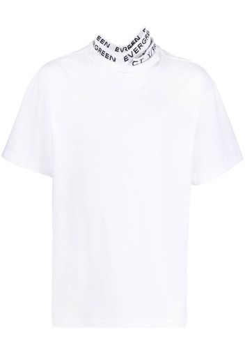 Y/Project three-collar cotton T-shirt - Bianco