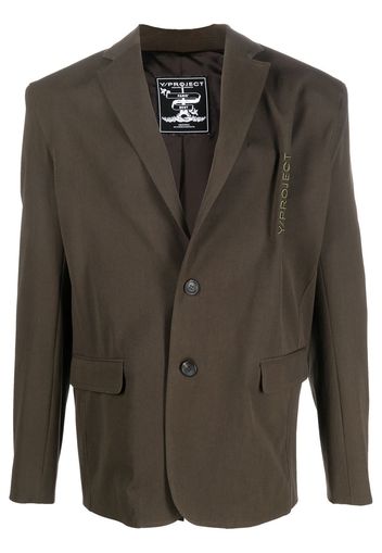 Y/Project Blazer con ricamo - Verde