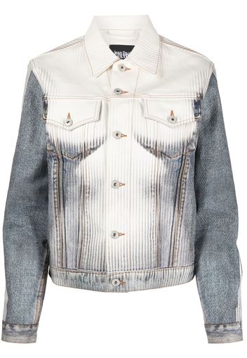 Y/Project Giacca denim Body Morph x Jean Paul Gaultier - Blu