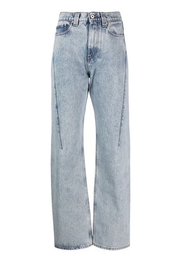 Y/Project Jeans dritti - Blu