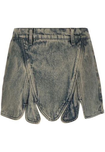 Y/Project asymmetric denim skirt - Toni neutri