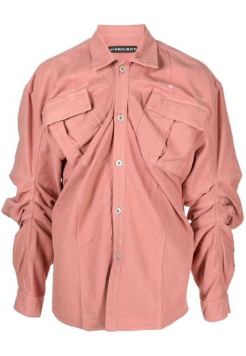 Y/Project Camicia con ruches - Rosa