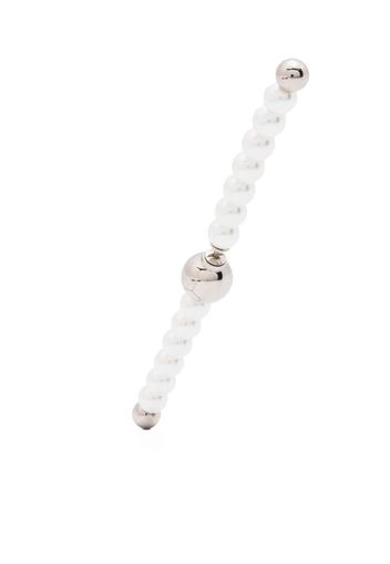 Y/Project Bead Branch pearl earring - Bianco