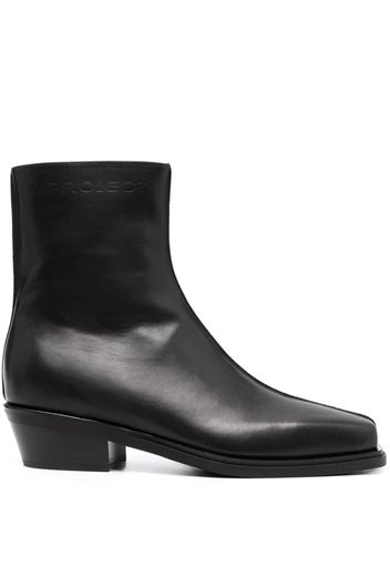 Y/Project Paris' Best 50mm leather boots - Nero