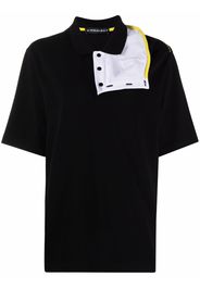 Y/Project reconstructed polo shirt - Nero